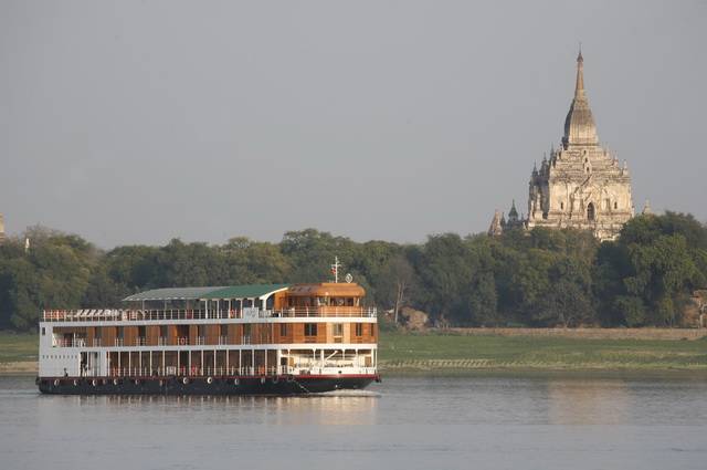 La Cantate de l'Irrawady - cabine sup. - sens Mandalay/Pagan - Birmanie