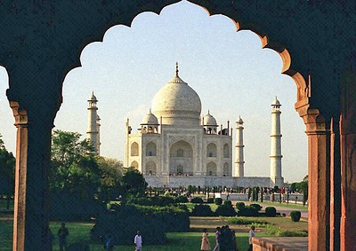 Sur la route du Taj Mahal