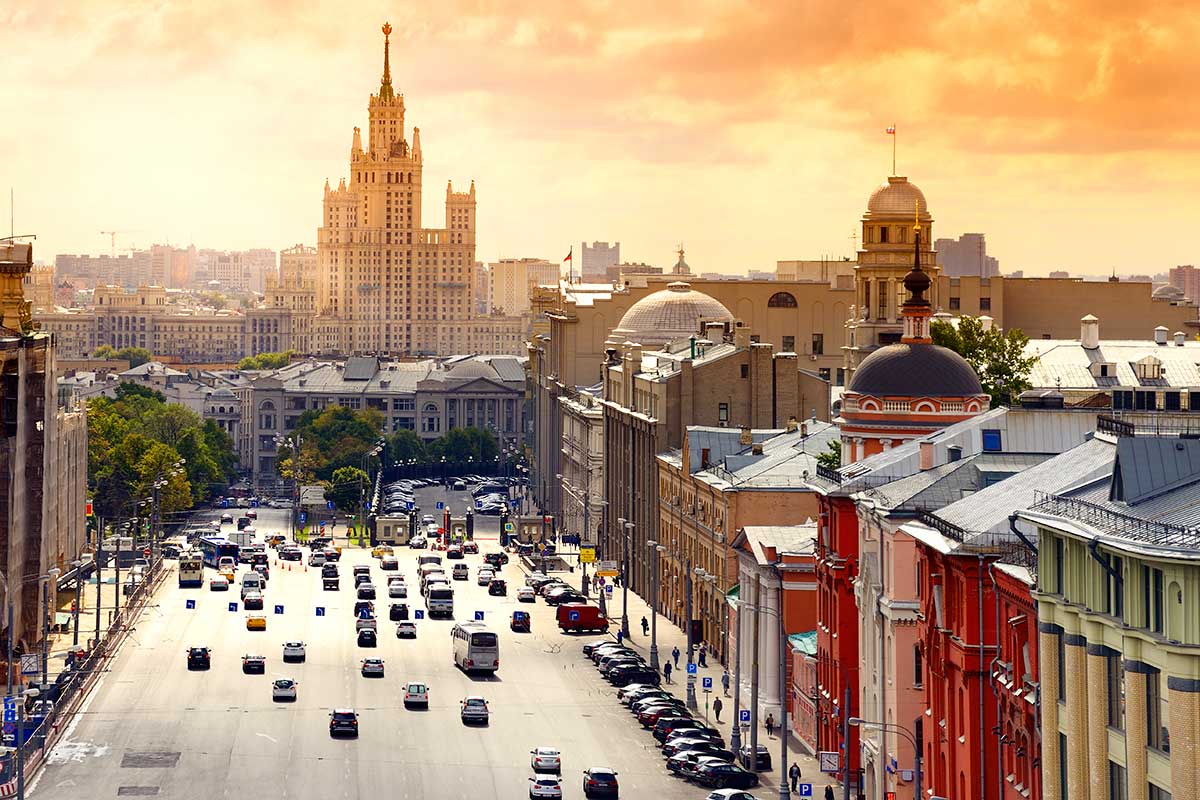 Combiné Moscou et Saint-Pétersbourg