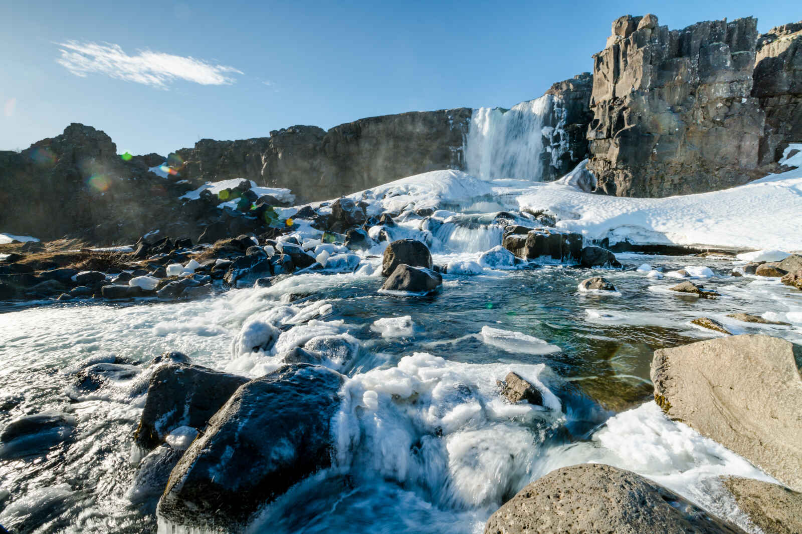 Évasion islandaise en hiver - hôtel Klettur