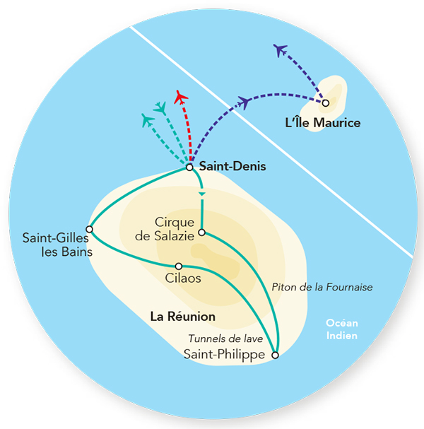 Immersion sur l'Ile de la Réunion 10J/07N - 2023