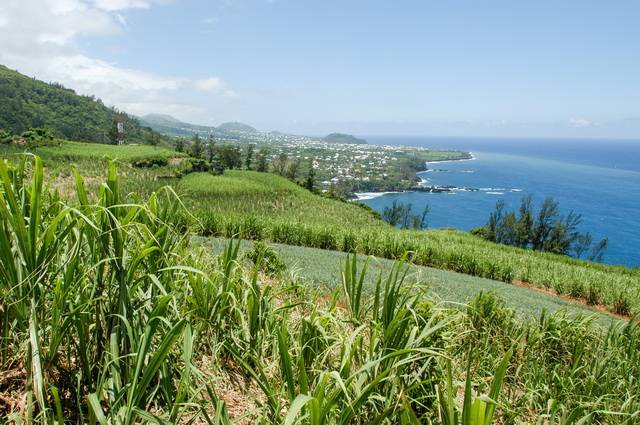 Le souffleur de Vincendo - Carte de La Réunion