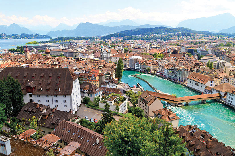 (Image) image Suisse Lucerne vue aerienne it