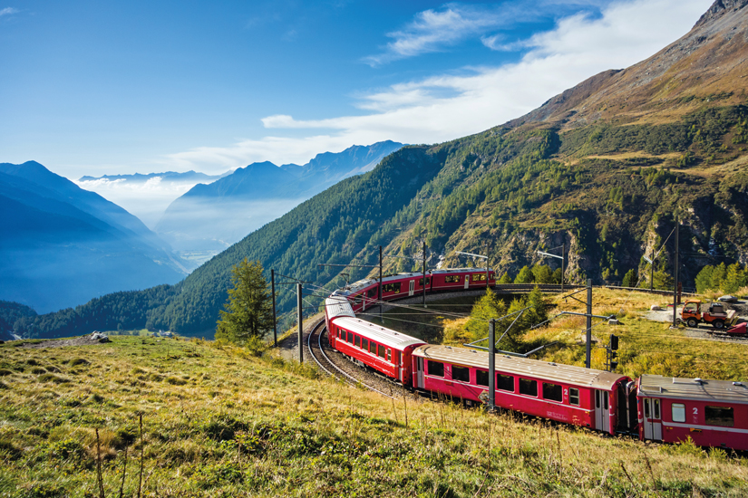 (Image) image Suisse tirano graubunden partir alp train 60 as_123923398