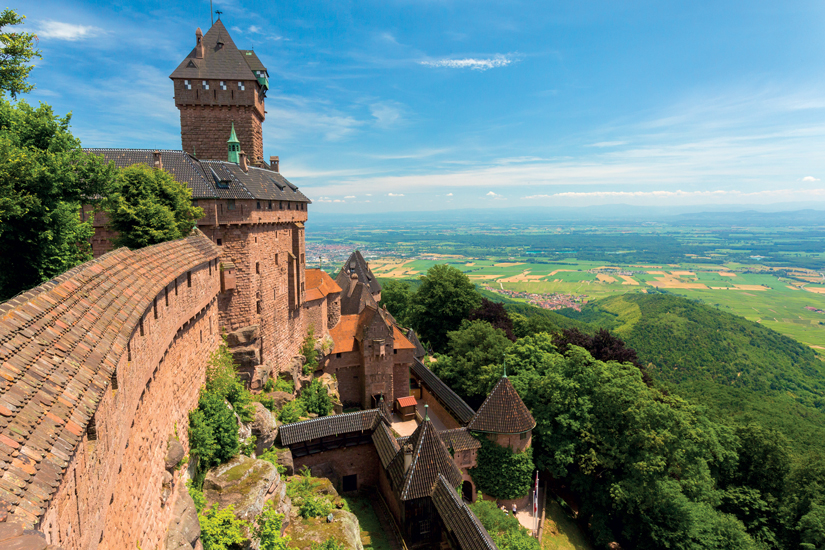 (Image) image France alsace vue densemble chateau donjon 53 fo_86373706