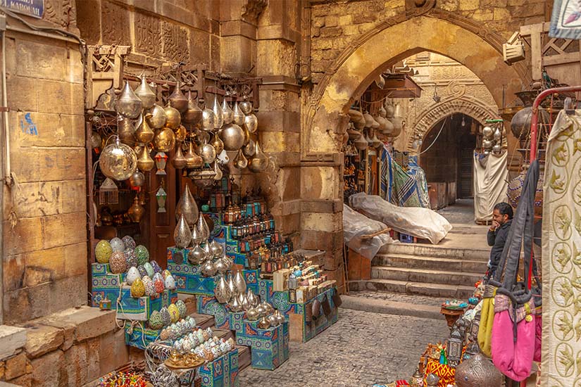 (Image) image Egypte Le Caire souk Khan El Khalili as_254711864