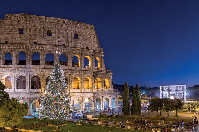 (Image) image Italie Rome Colisee a Noel au coucher du soleil 31 as_77232158