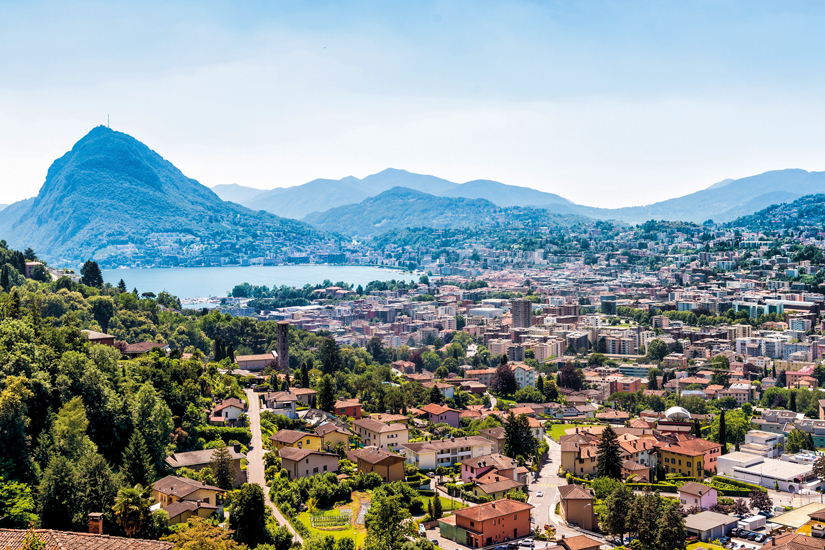 (Image) image Suisse lugano canton tessin vue panoramique 12 as_114438188