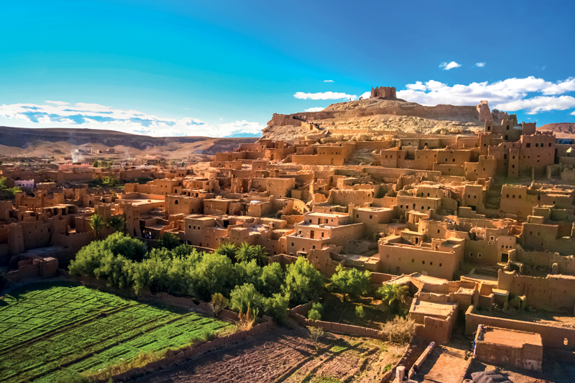 (Image) image Maroc ouarzazate panorama ancienne kasbah marocaine ait benhaddou 11 fo_124597792