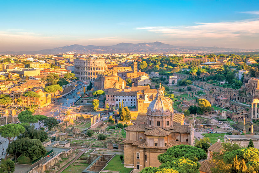 (Image) image Italie Rome vue depuis le Chateau Saint Ange as_187329088