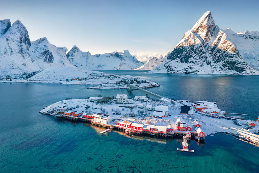 (Image) image Norvege Iles Lofoten village d Hamnoy as_402799558