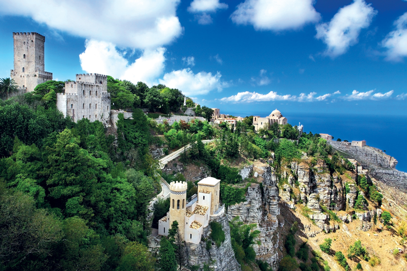 (Image) image Italie sicile montagne erice panoramique 54 as_95269592