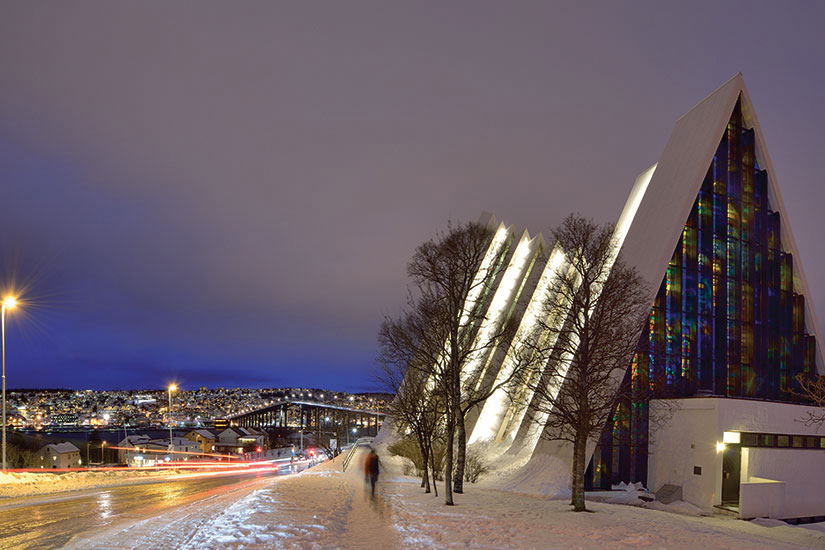 (Image) image Norvege Tromso Cathedrale arctique fo