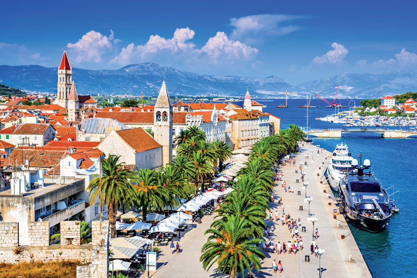 (Image) image Croatie dalmatie trogir split cathedrale cafe panorama 15 fo_121211780