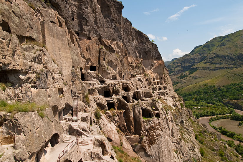 (Image) image Georgie Vardzia Cave ville it