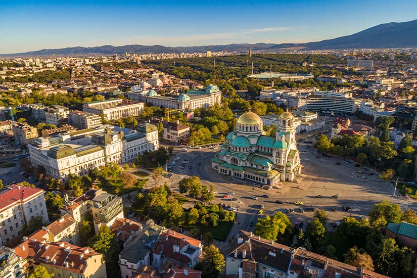 (Image) image Bulgarie Sofia Place de la cathedrale Alexandre Nevski is_1048087504