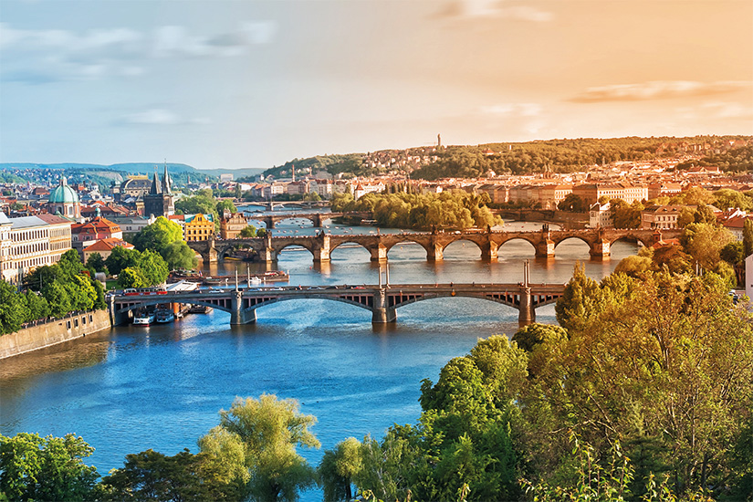 (Image) image Republique Tcheque Prague ponts au coucher du soleil 47 as_159853425