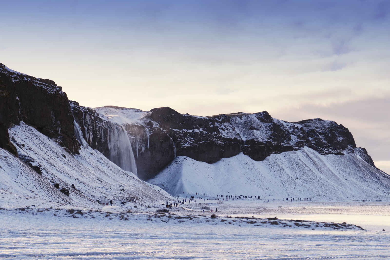 Saga islandaise, en hiver